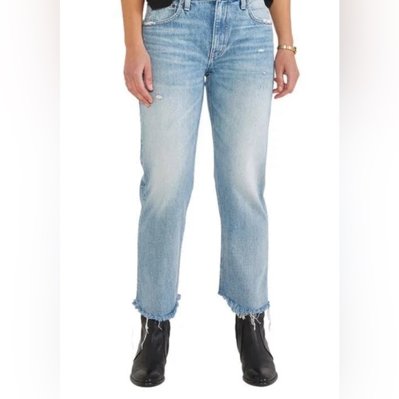 ÉTICA Rhea Midrise Straight Crop - Still Water Jeans Size 25
